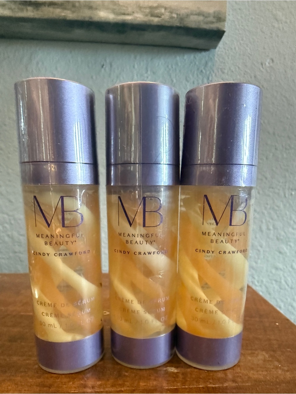 NEW Cindy Crawford Meaningful Beauty Crème de Serum